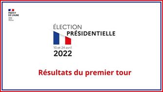 Résultats du 1er tour de l'élection présidentielle 2022