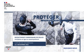 La Police nationale recrute des commissaires de police