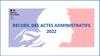 RAA - Recueil des Actes Administratifs